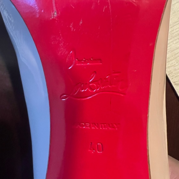 Christian Louboutin Pigalle Follies 100 Nude EUR 40. - Picture 7 of 9